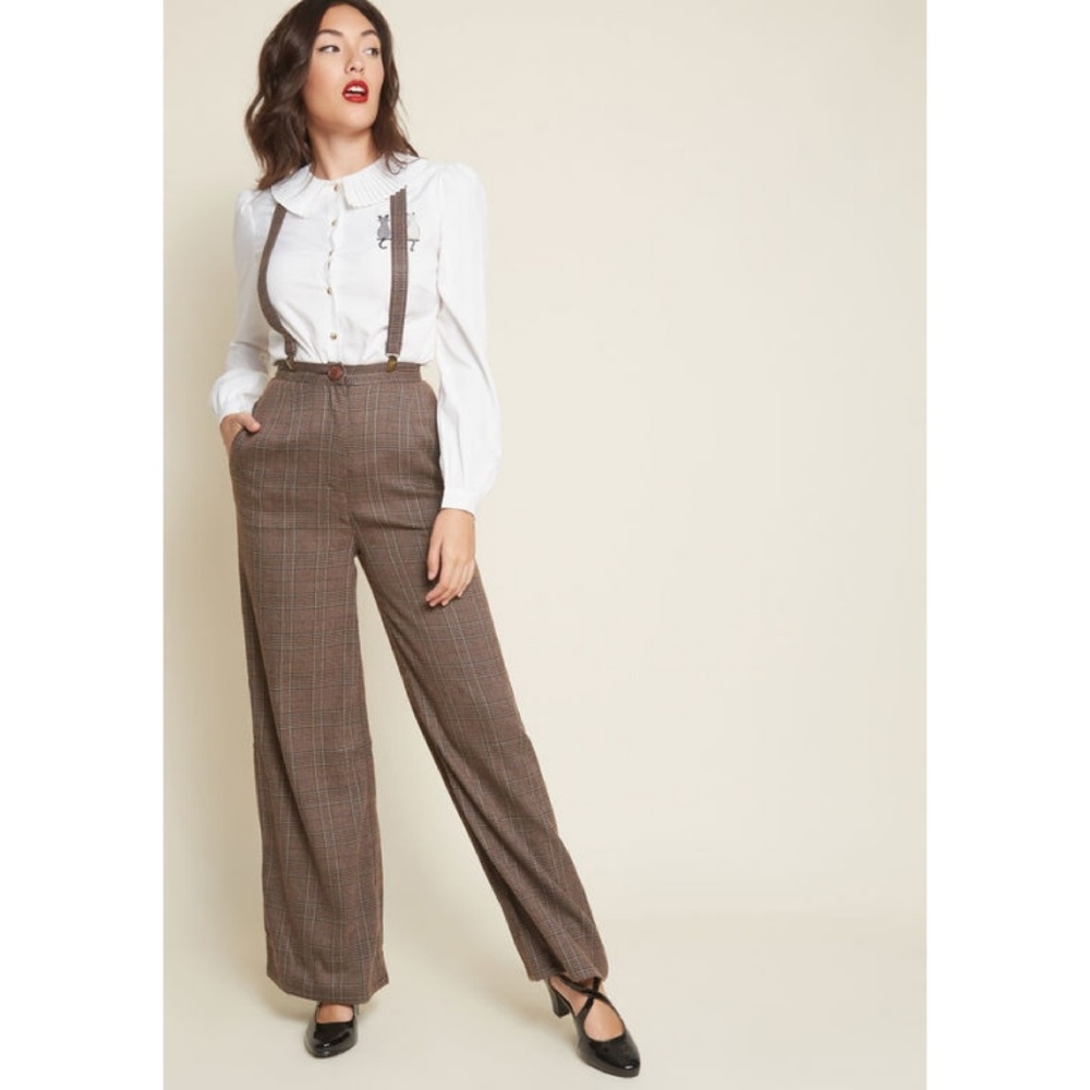 NWT Collectif Profesh Appeal Wide-Leg Trousers
